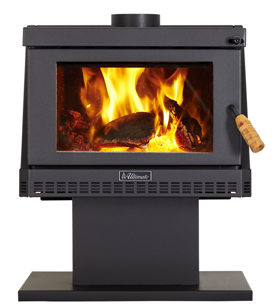 Radiant Cosy freestanding wood heater, front view