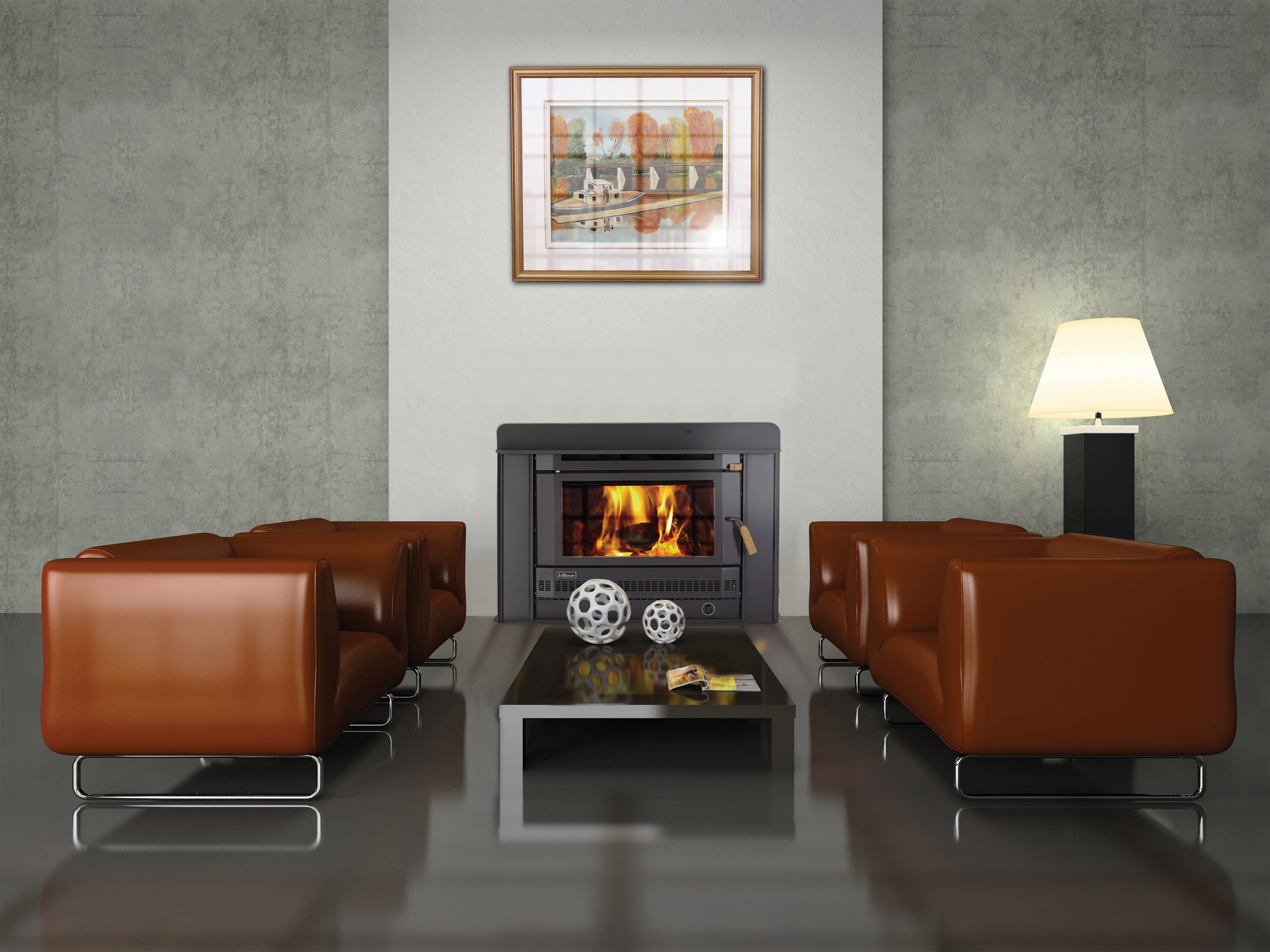supreme 24 inbuilt fireplace